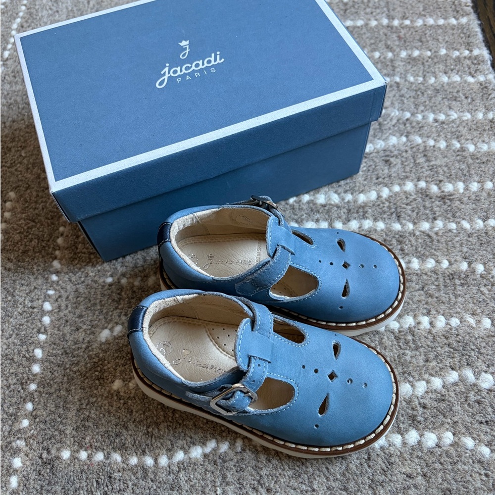 Never Worn Jacadi Paris Suede Boys’ Shoes - size 21